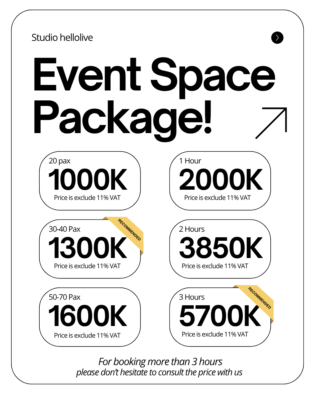 HelloLive — green screen dan virtual background studio