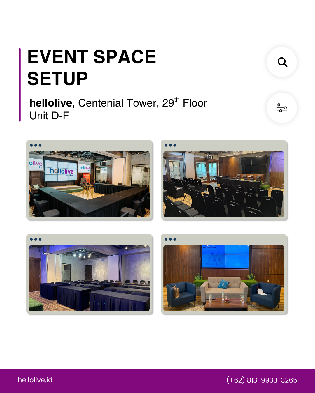 HelloLive — panel kontrol live switcher dan monitoring