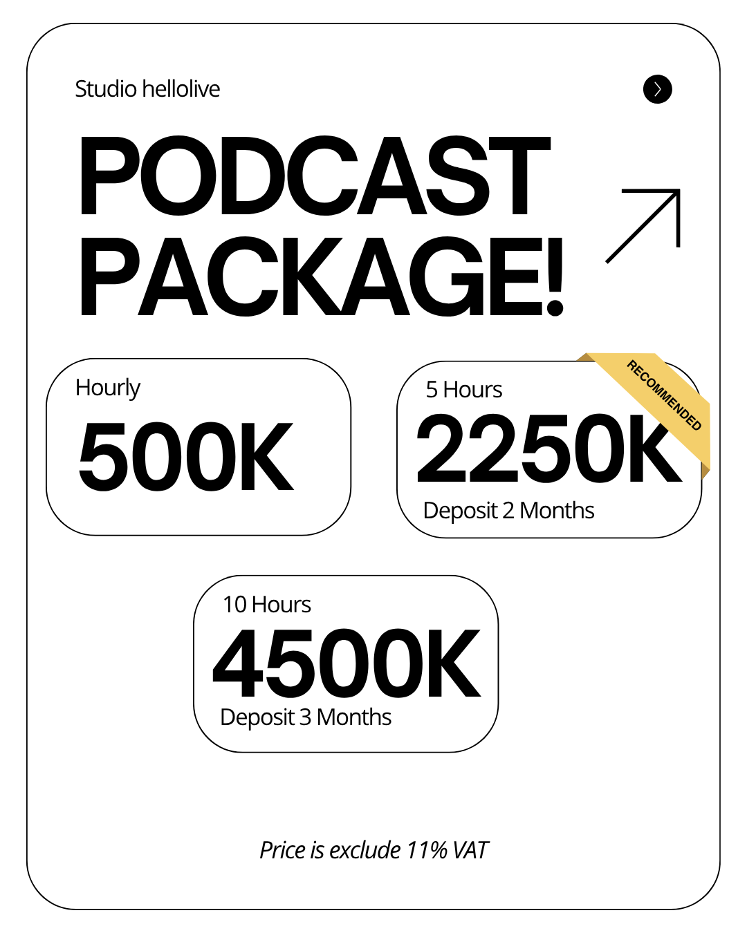 HelloLive — ruang editing video dan audio post-production
