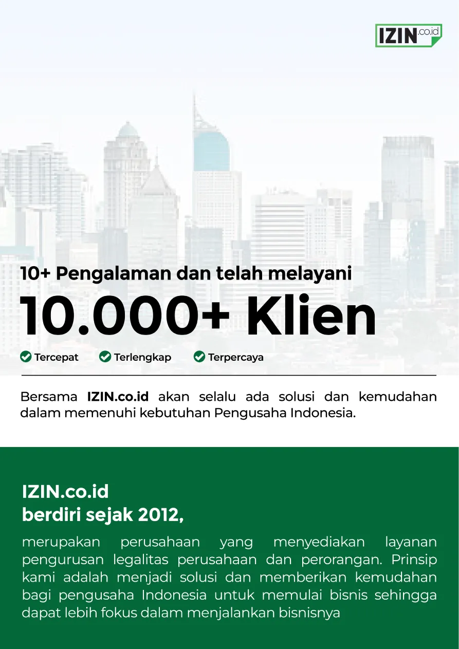 izin.co.id — pengurusan NIB dan OSS RBA online