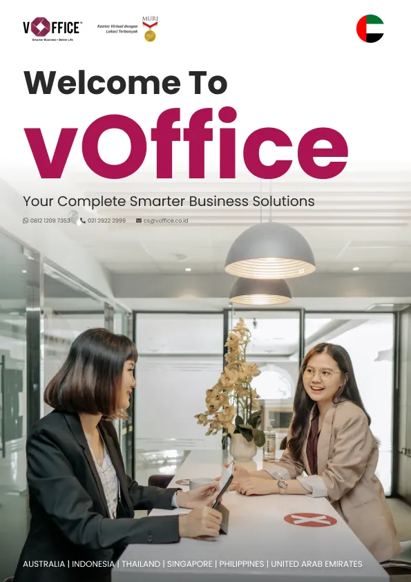 vOffice — fasad kantor layanan virtual office premium