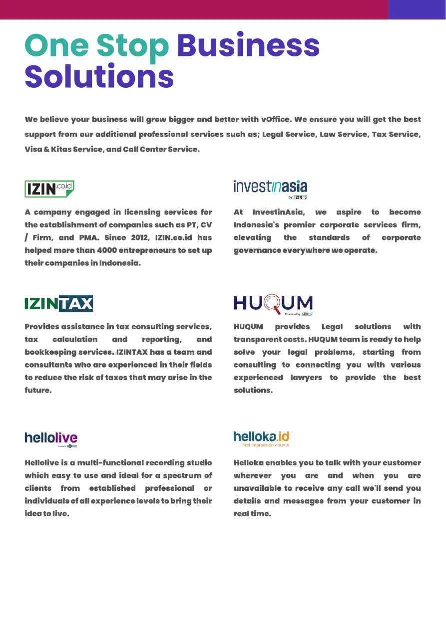 vOffice — ruang podcast / studio kecil untuk konten brand